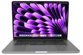 Apple MacBook Air Space Gray 15-inch M3 chip: Built for Apple Intelligence, 15-inch Liquid Retina Display, 16GB Unified Memory, 256GB SSD Storage